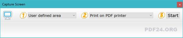 PDF24 Screen Capture