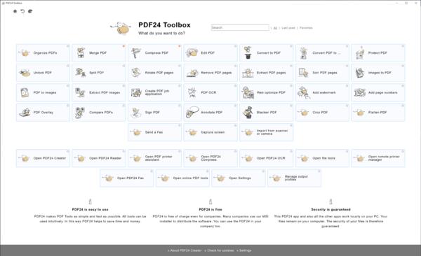 PDF24 Toolbox