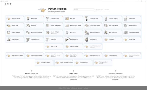 PDF24 Toolbox