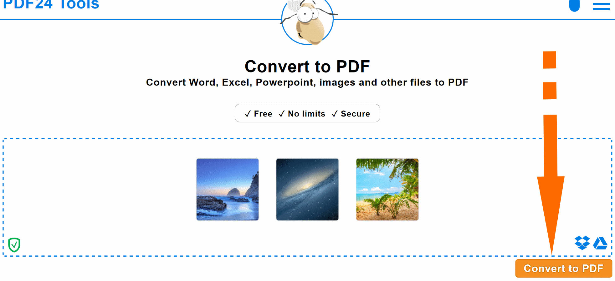 Converteer Jpg Naar Pdf - Snel, Online, Gratis - Pdf24 Tools