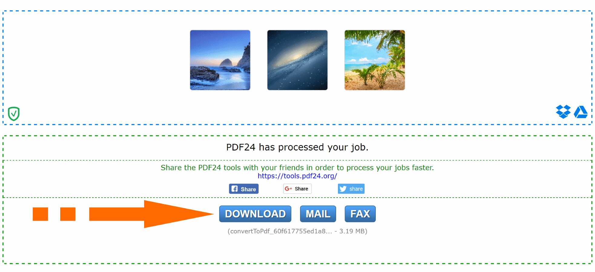 Convert To Pdf 100 Free Pdf24 Tools