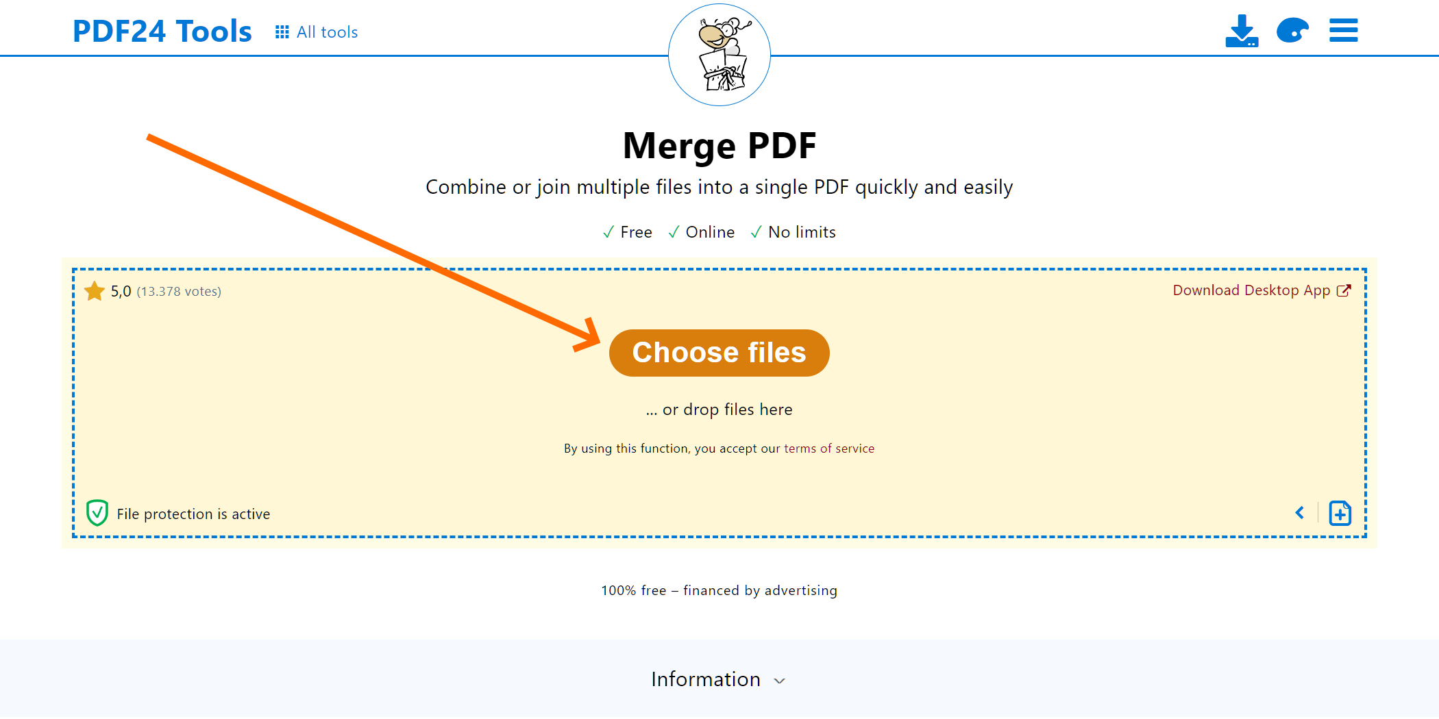 Merge PDF - quickly, online, free - PDF29 Tools