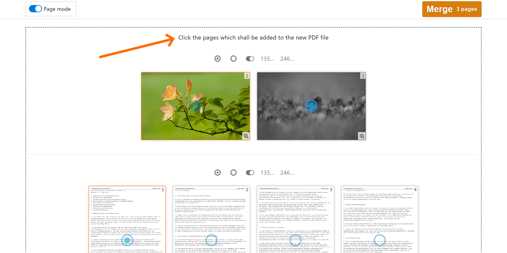 Merge Pdf Combine Pdf 100 Free Pdf24 Tools