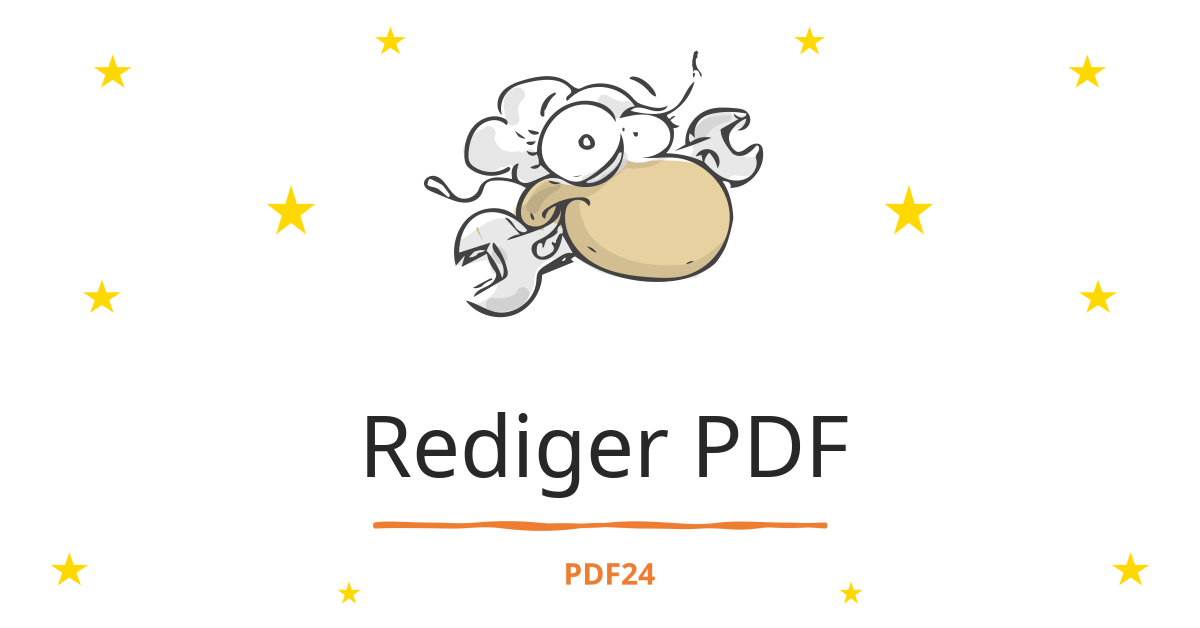 Rediger PDF - online, gratis - PDF24 Tools