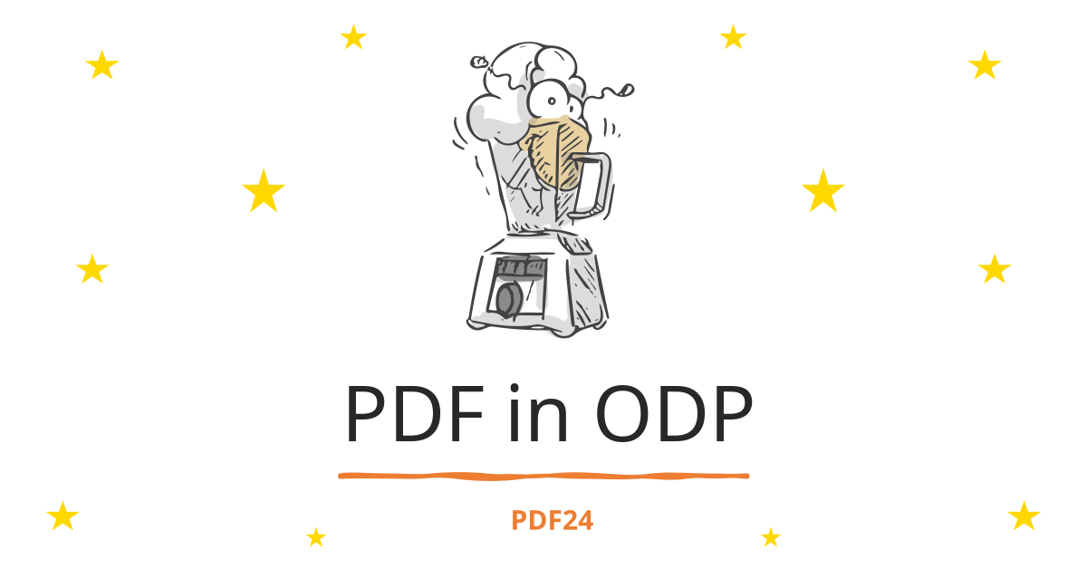 PDF in ODP umwandeln - schnell, online, kostenlos - PDF24 Tools