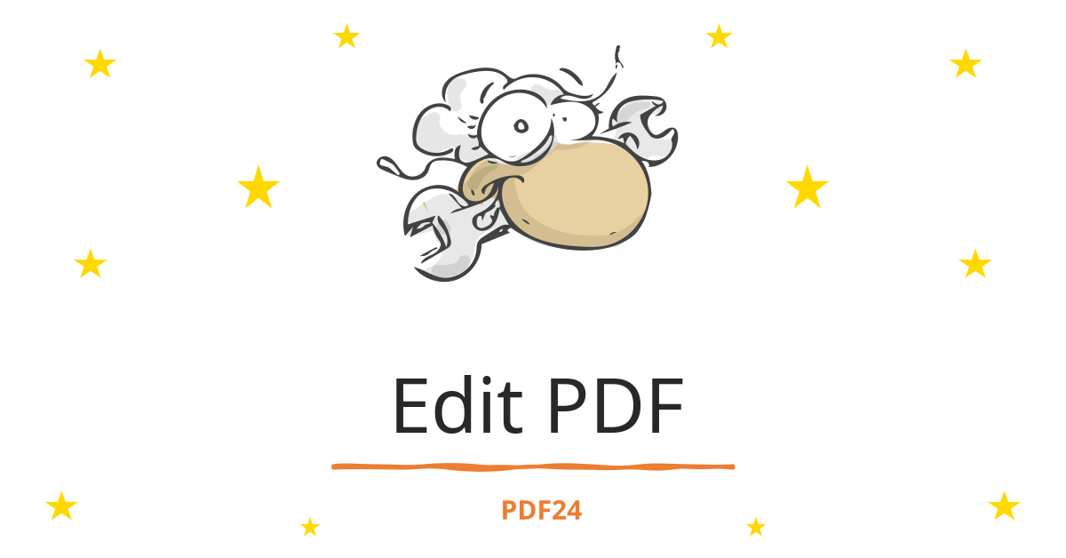 Edit PDF - Easily, Online, Free - PDF24 Tools