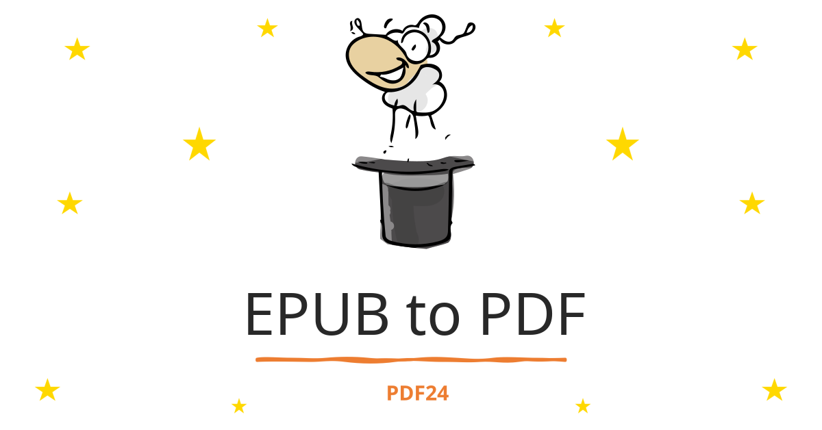 Convert EPUB to PDF Online 100% Free