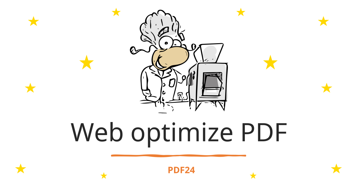 Linearize Pdf Files Web optimize PDF - 100% free & online - PDF24