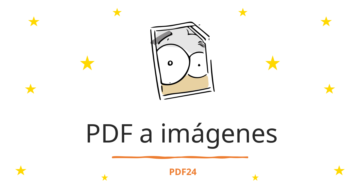 Convertir PDF a imágenes - rápido, en línea, gratis - PDF24 Tools