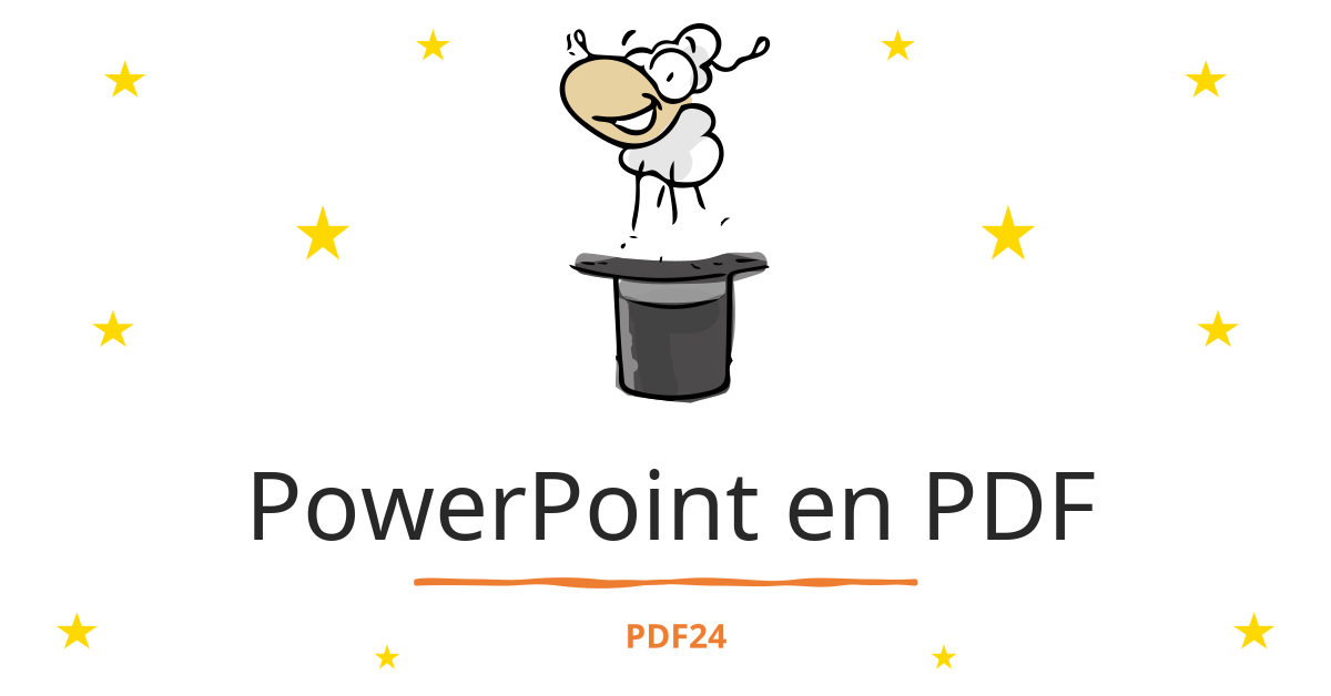 Convertir PowerPoint en PDF rapide, en ligne, gratuit PDF24 Tools