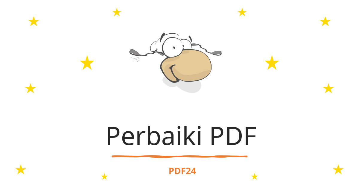 Perbaiki pdf mudah online gratis pdf24