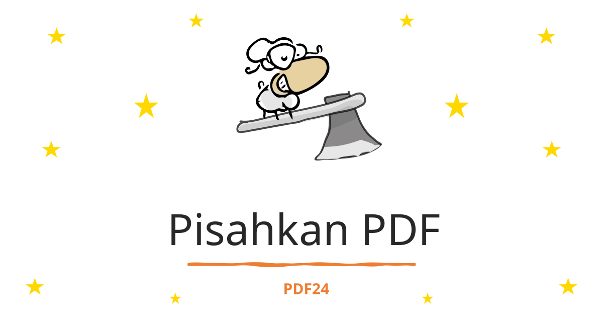 Pisahkan PDF - cepat, online, gratis - PDF24