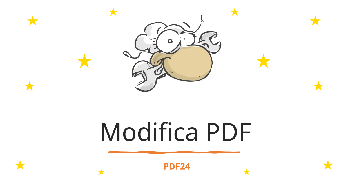 Modifica Pdf Modifica PDF - 100% gratis e online - PDF24