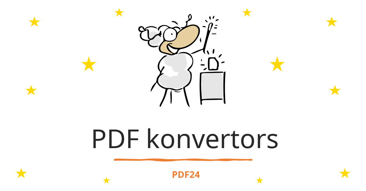 Pdf konvertors tri tie saist bez maksas pdf24