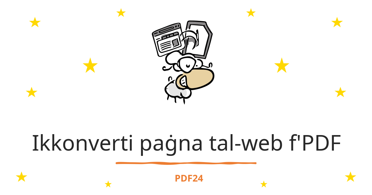 Ikkonverti L-paġni Tal-web F'PDF - Malajr, Online, B'xejn - PDF24 Tools