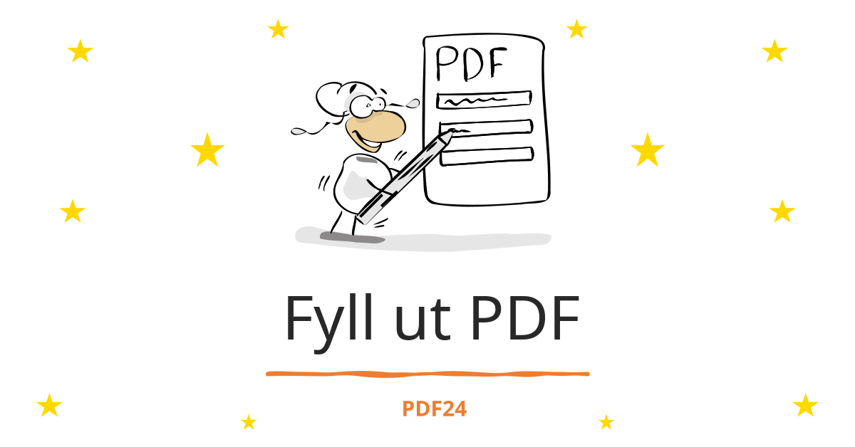 Fyll ut PDF - 100% gratis og online - PDF24