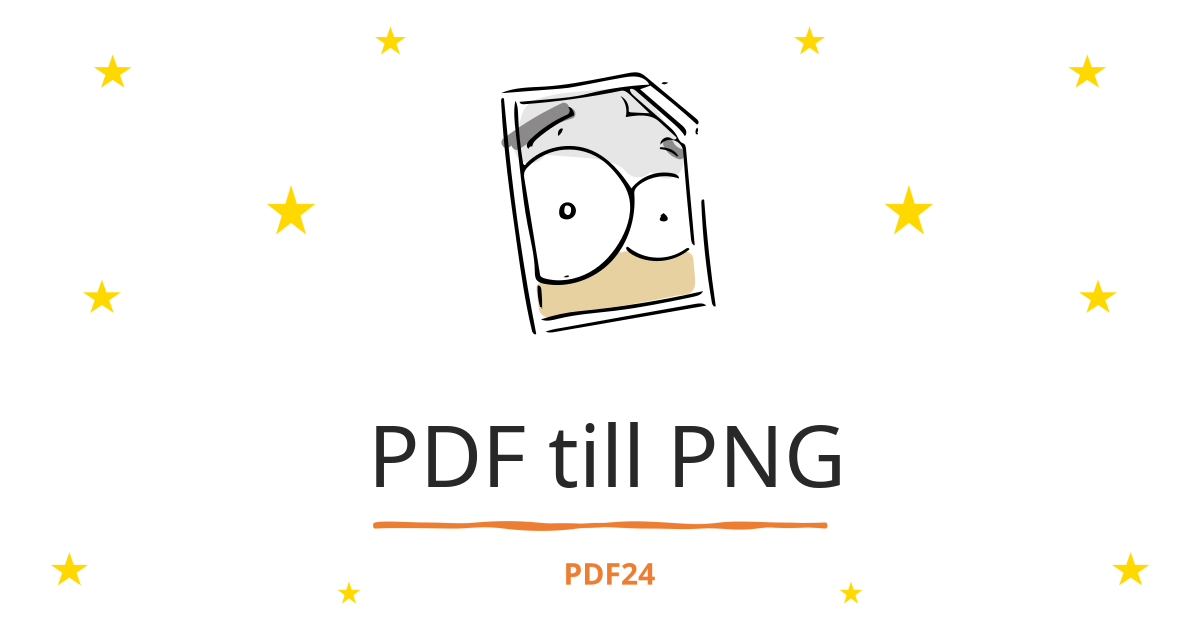 Konvertera PDF Till PNG - Snabbt, Online, Gratis - PDF24 Tools