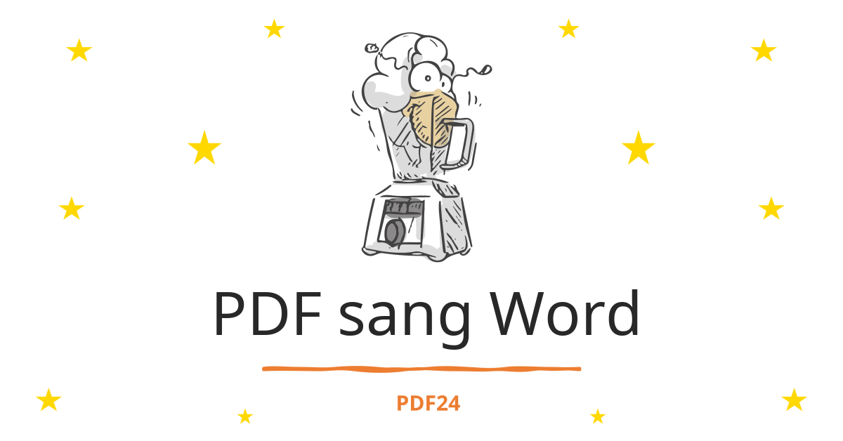 Chuyển đổi PDF sang Word - nhanh chóng, online, miễn phí - PDF24 Tools